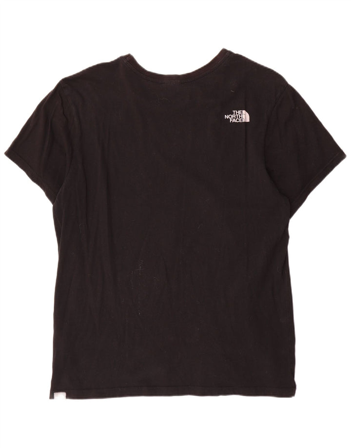 The North Face T-Shirt Homme Haut Large Noir Coton