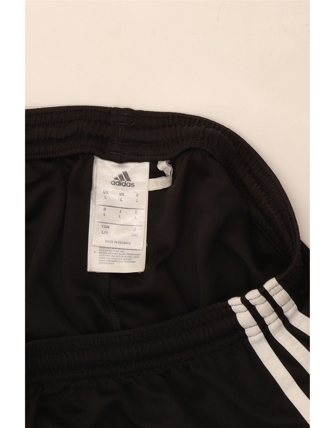 Adidas Short de sport Climalite pour homme, grand, noir, polyester