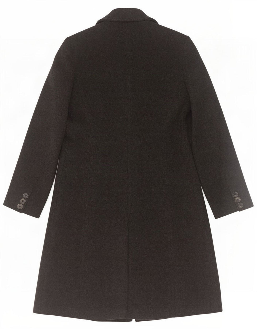 Helene Berman Manteau Blarney pour femme UK 12 Laine noire moyenne