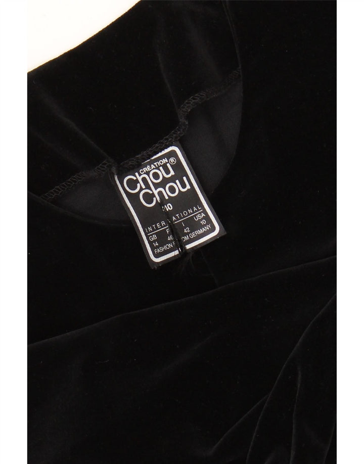 CHOU CHOU Boléro pour femme UK 14 Large Noir