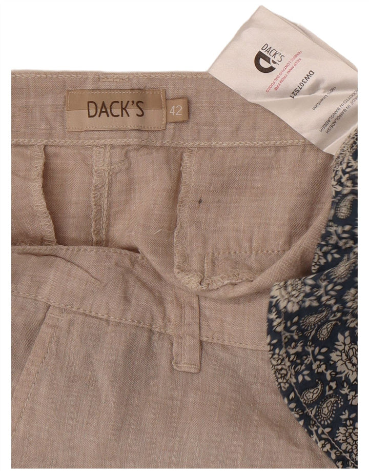 Dack's Short Chino Homme US 42 Large W32 Lin Beige