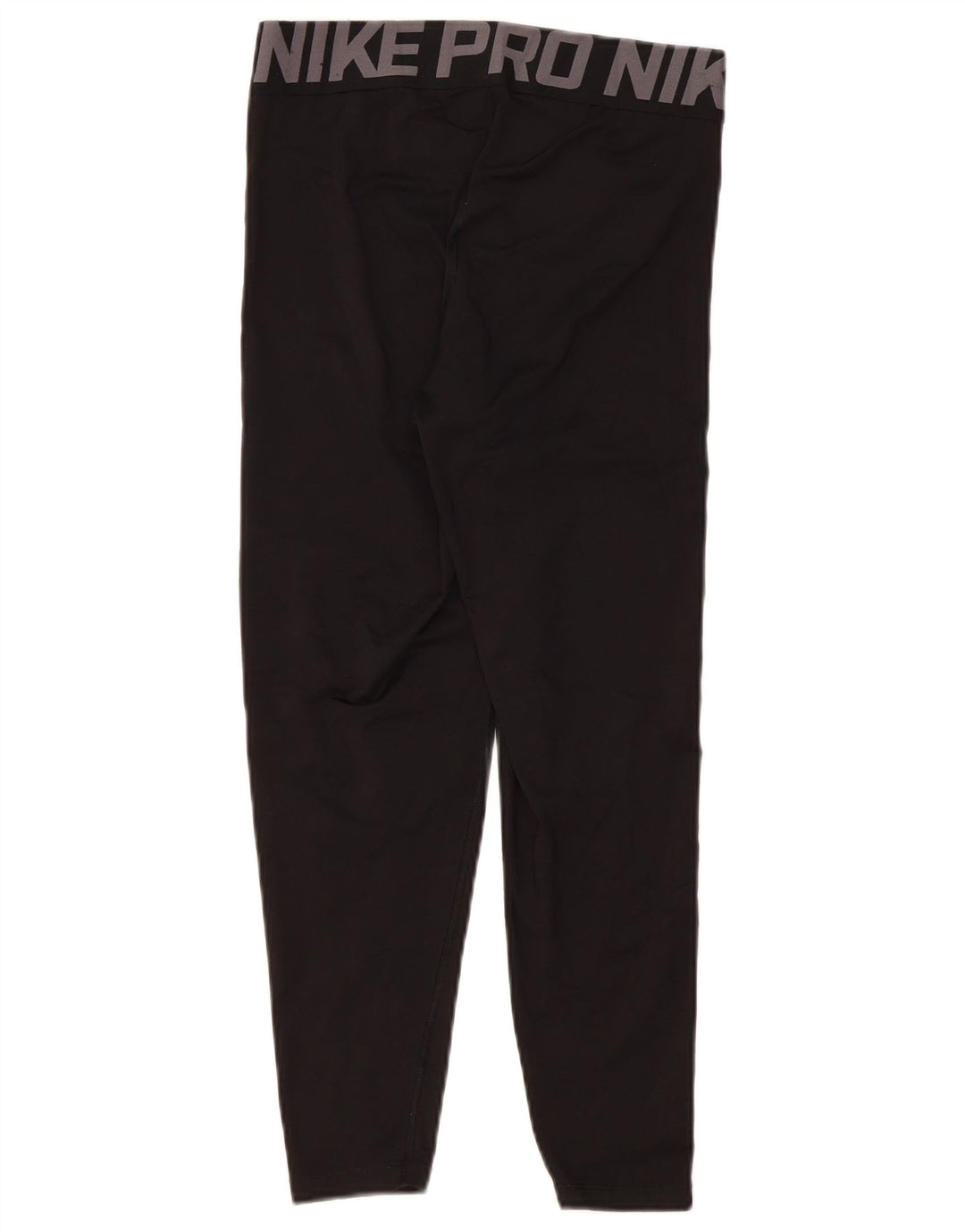 NIKE Femmes Dri Fit Graphic Leggings UK 10 Petit Noir Polyester