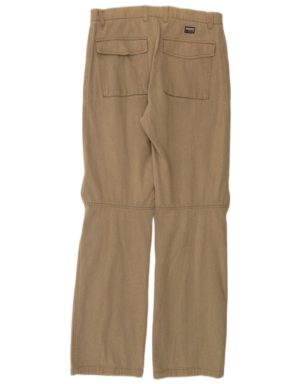 Gas Pantalon Chino Droit Homme W33 L32 Coton Beige