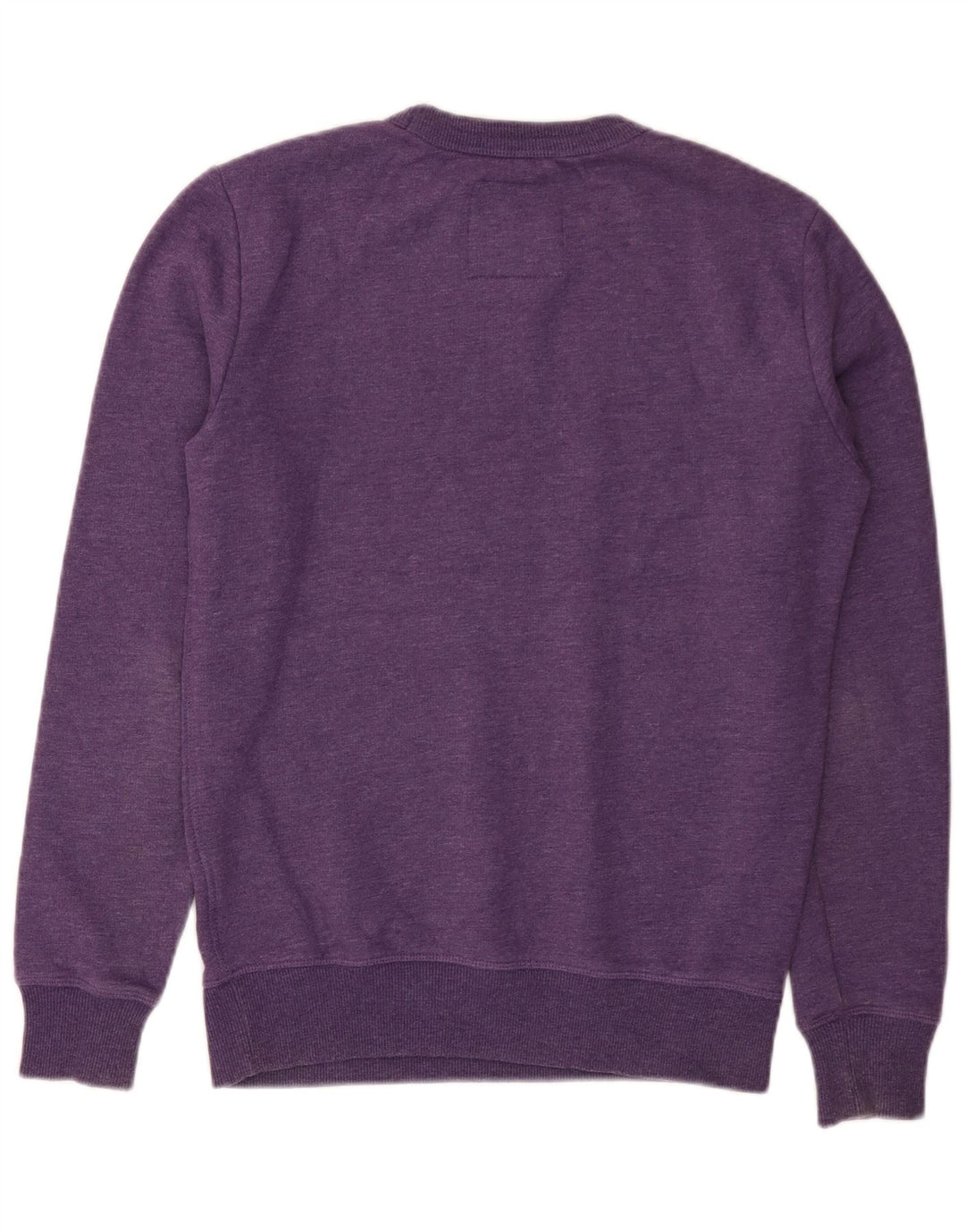 SUPERDRY Sweat-Shirt Homme Petit Violet Coton