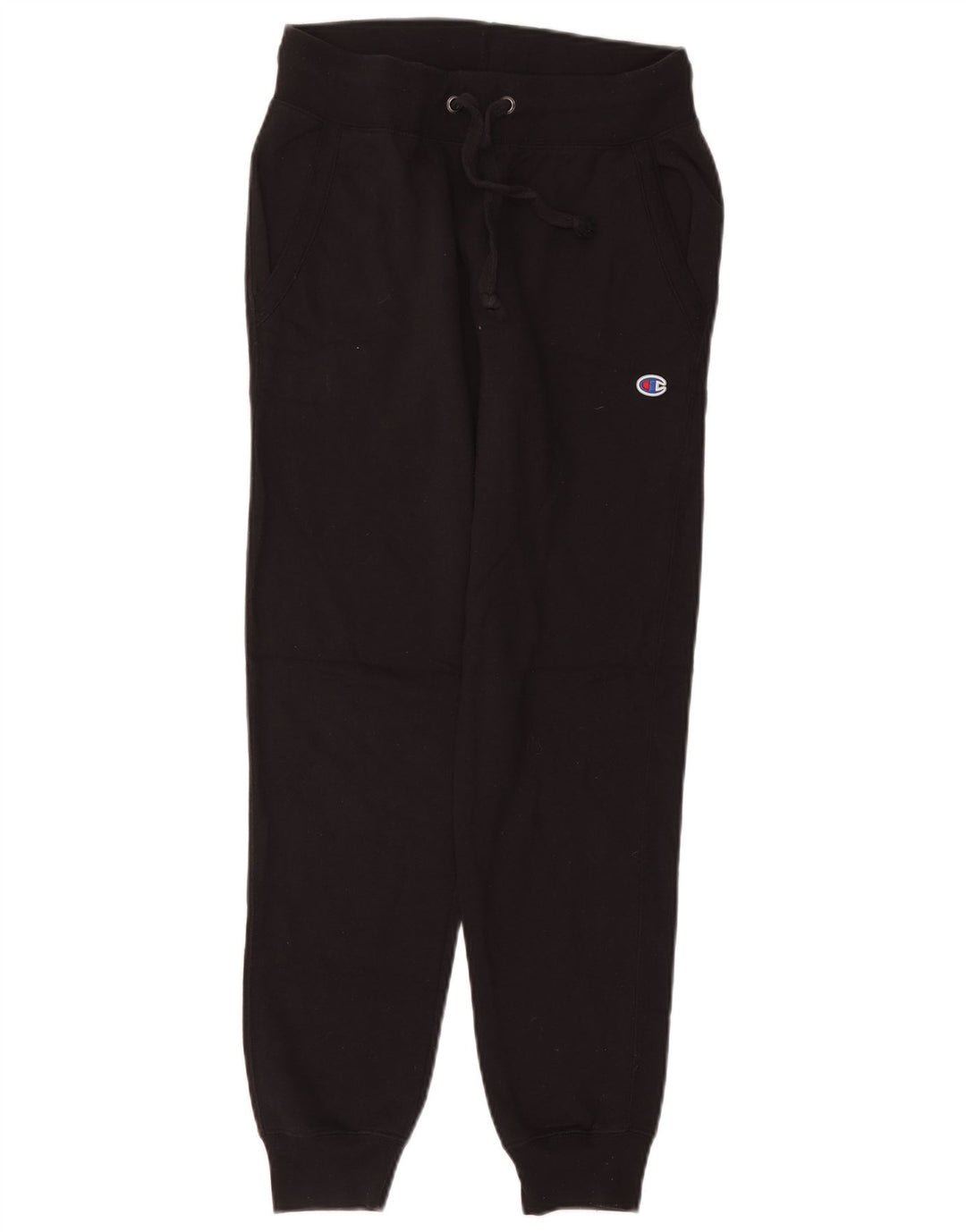 Champion Pantalon de survêtement pour femme Joggers UK 10 Small Noir Polyester