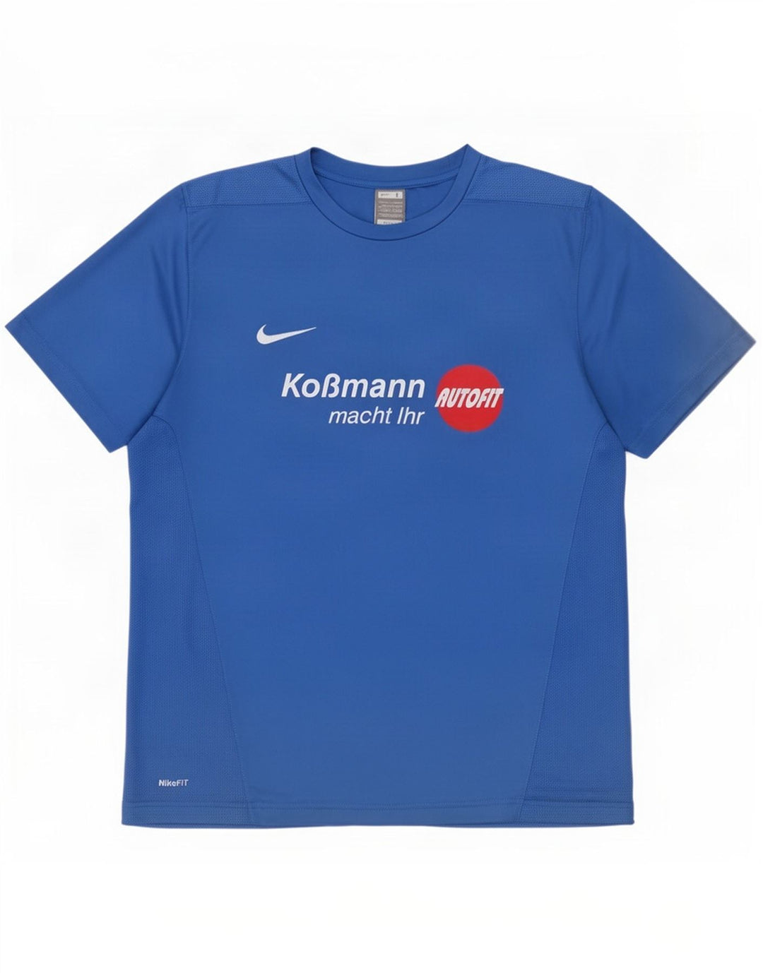 Nike T-shirt graphique pour homme UK 42/44 Large Bleu Polyester