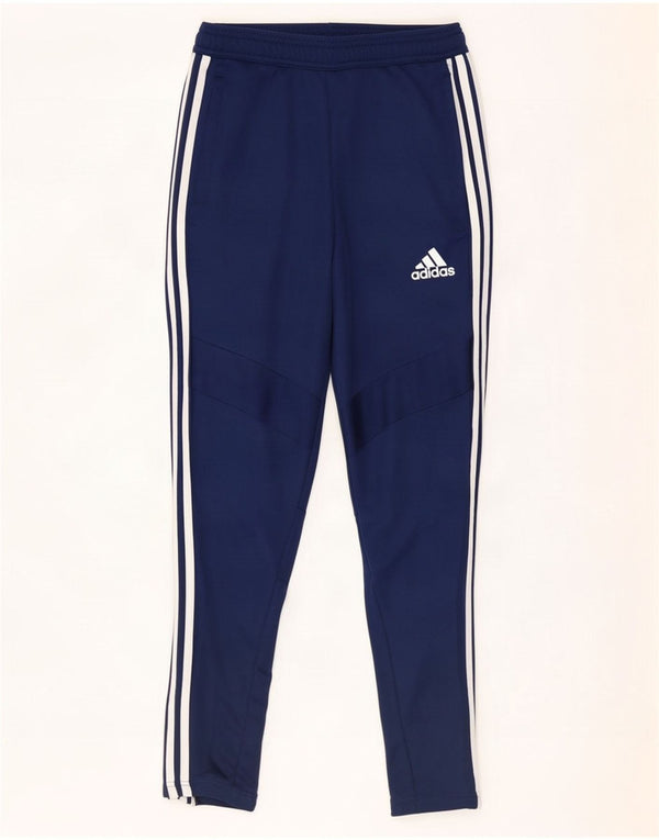 Adidas Pantalon de survêtement Climacool pour homme XS Bleu marine Polyester