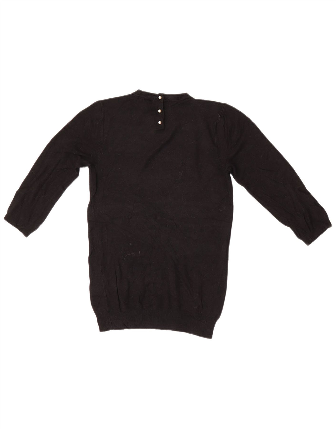 Zara Pull ras du cou pour femme UK 8 Small Noir