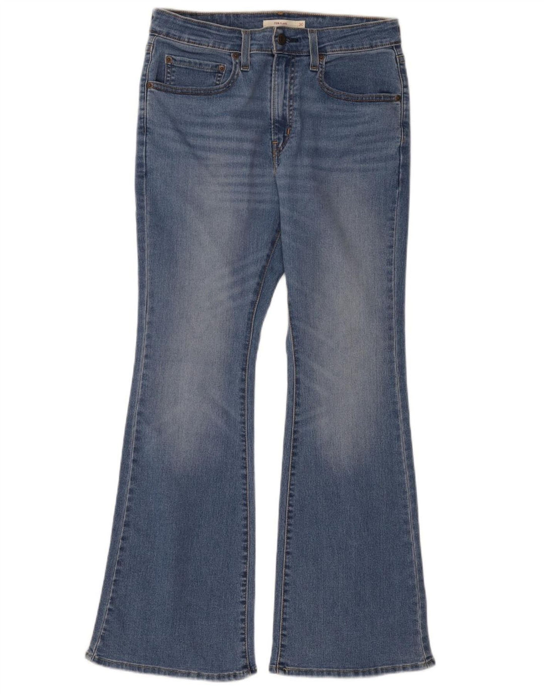 LEVI'S Jean évasé 725 Femme W30 L30 Bleu Coton