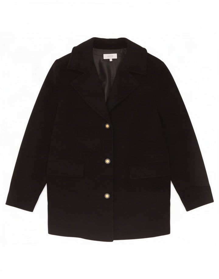 Marks & Spencer Veste blazer à 3 boutons pour femme UK 18 XL Laine noire