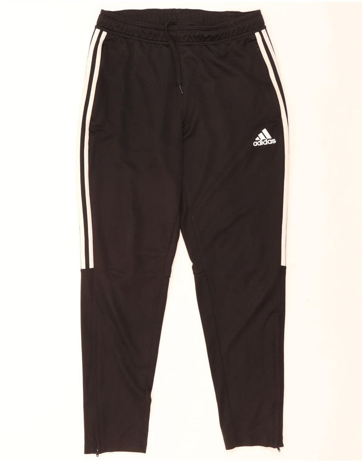 Adidas Pantalon de survêtement Aeroready pour femme UK 14 Medium Noir Polyester