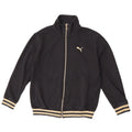 Puma Veste de survêtement pour femme UK 14 Medium Noir Coton