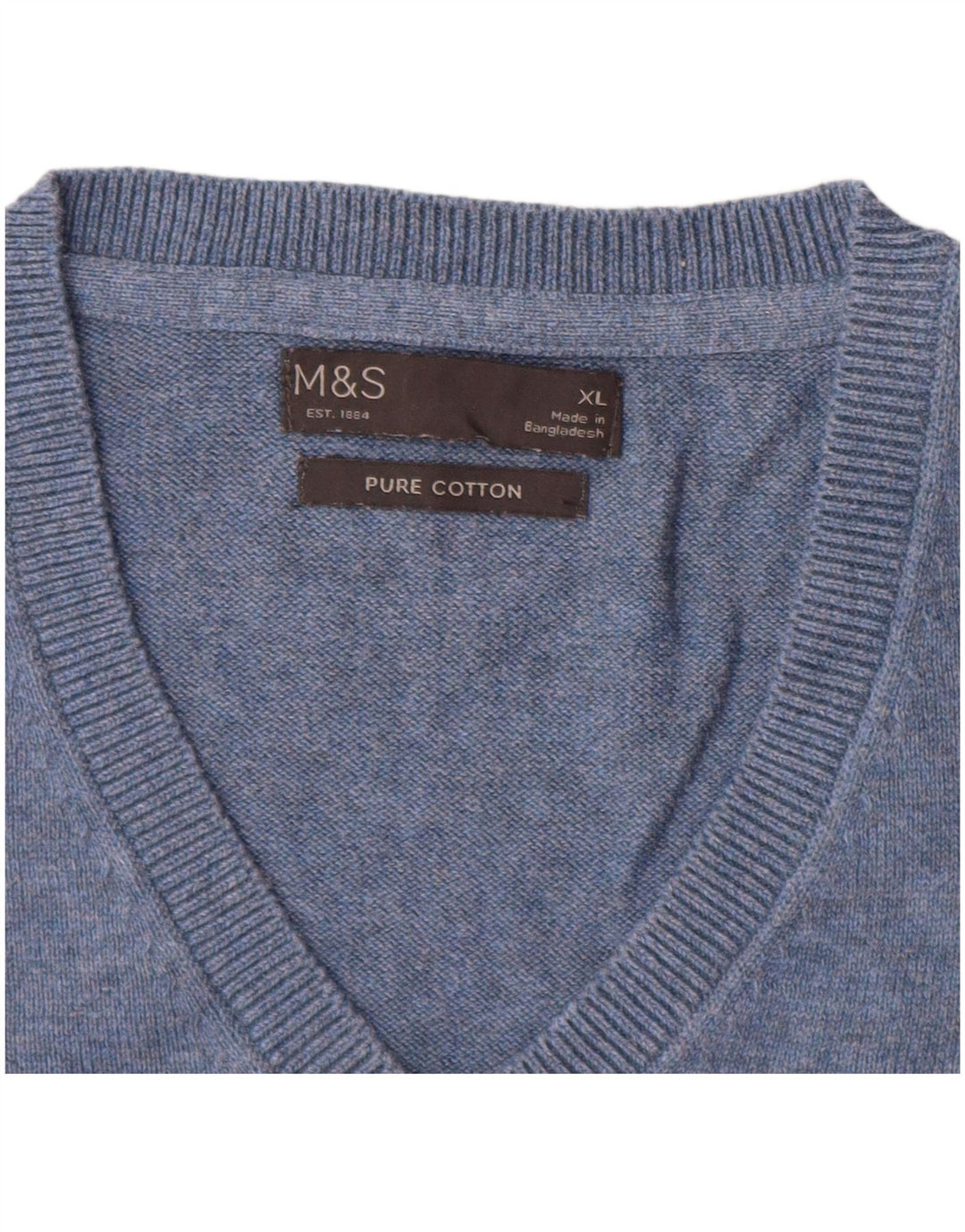 Marks & Spencer Débardeur pour homme XL en coton bleu