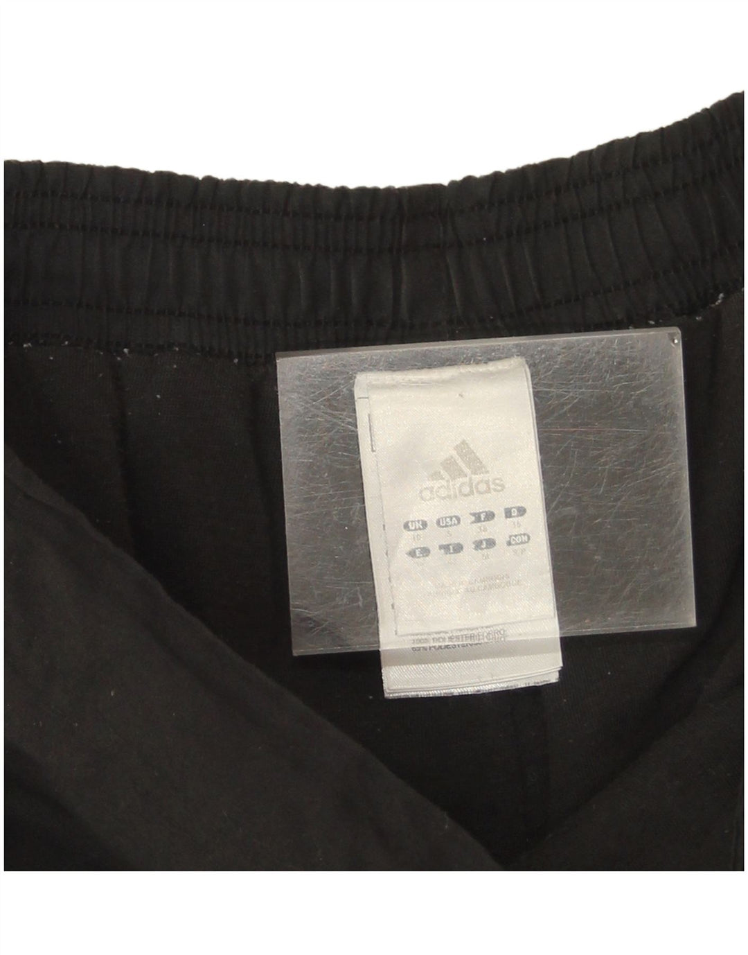 Adidas Pantalon de survêtement pour femme Joggers UK 10 Petit Noir Polyester