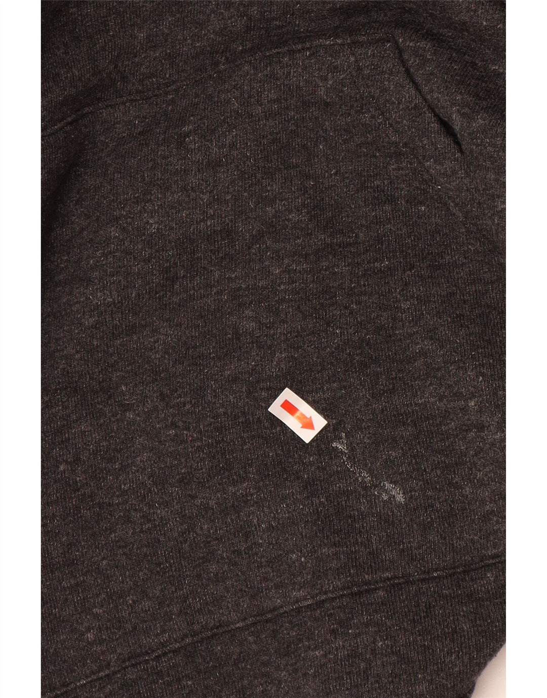 NEW BALANCE Mens Graphic Short Sleeve Hoodie Jumper XL Grey Polyester