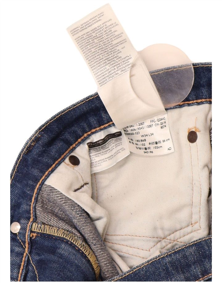 Levi's Jean Slim 511 Homme Bleu W34 L30 Coton