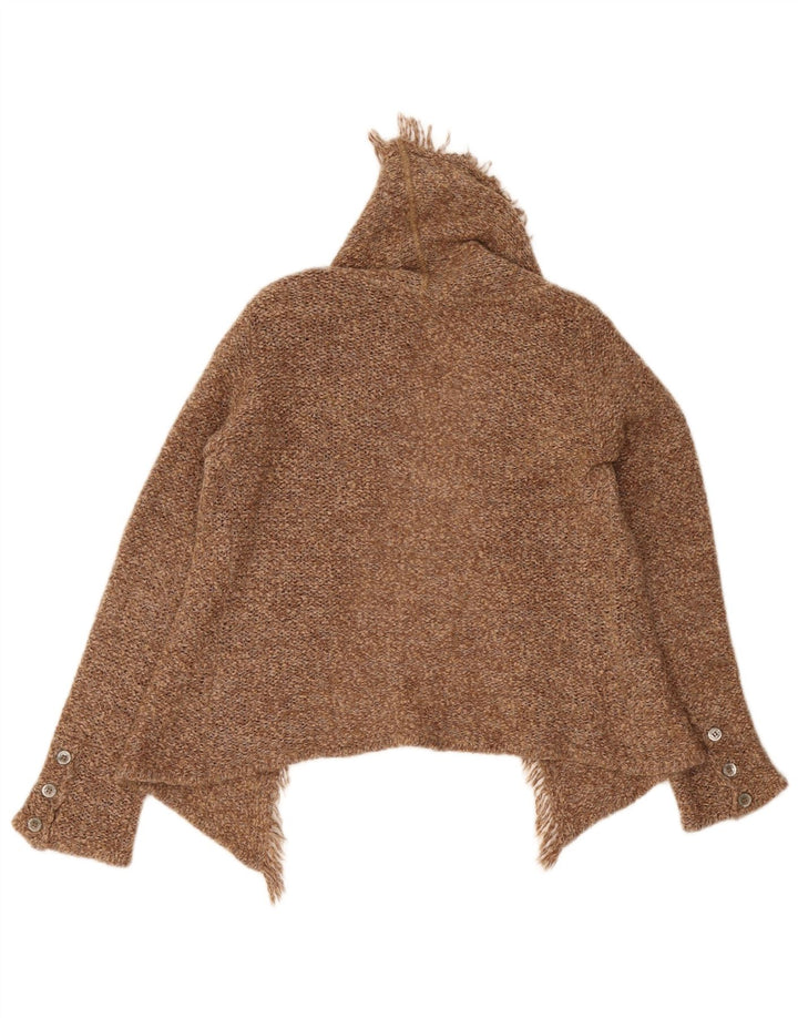 Liu Jo Pull Cardigan Ouvert pour Femme UK 10 Petit Beige