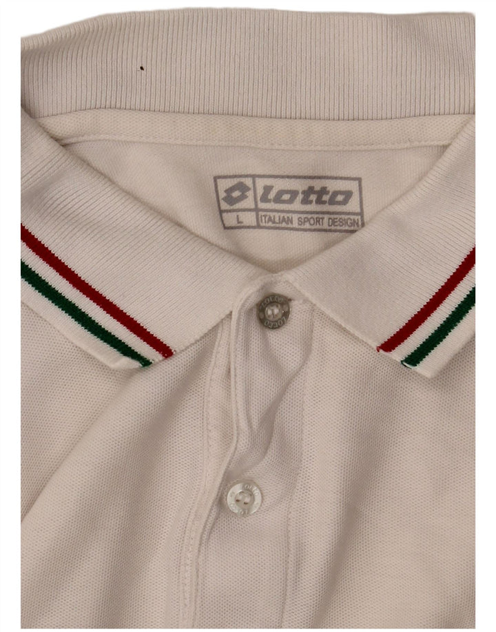 Lotto Polo Homme Grand Blanc