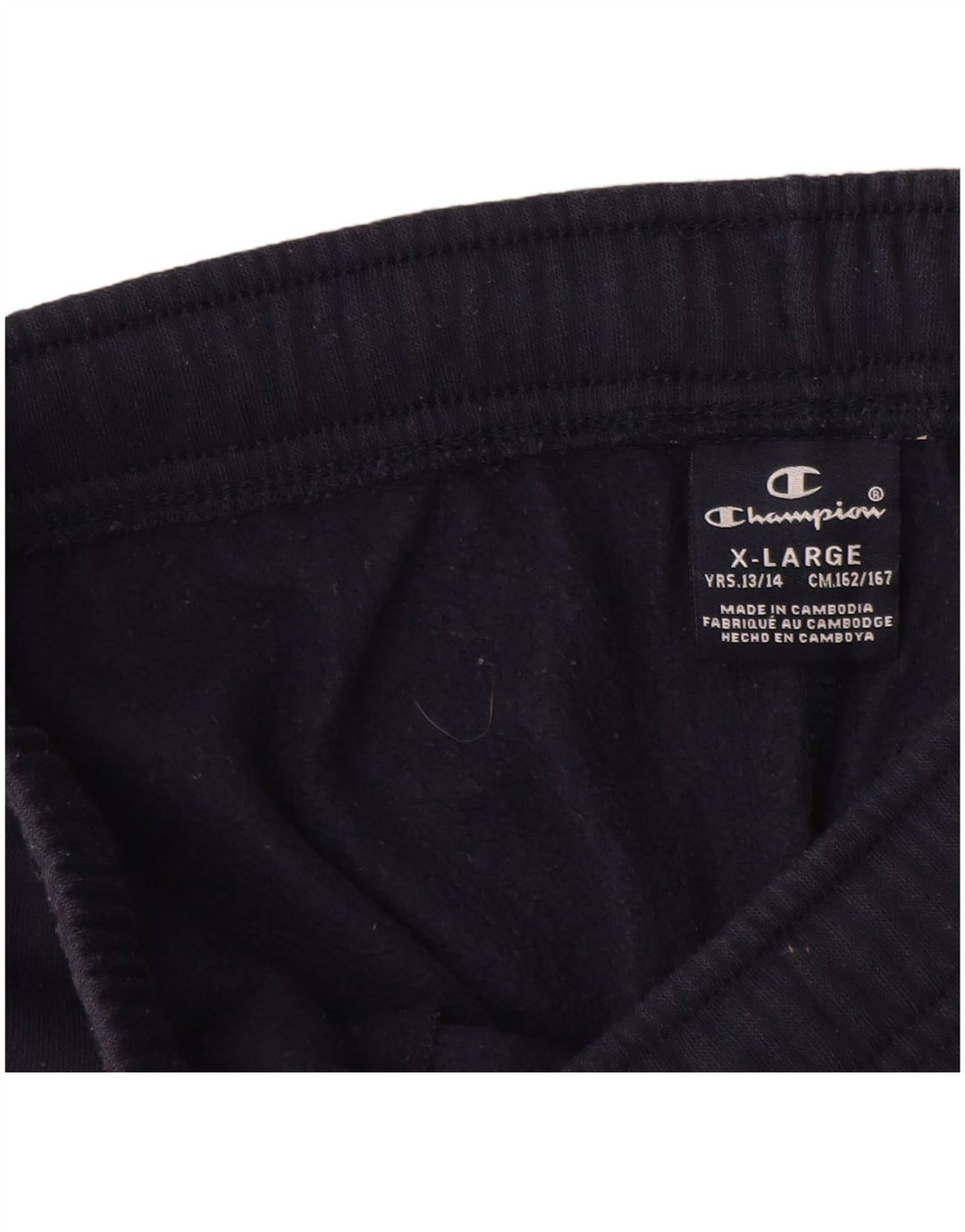CHAMPION Pantalon de Survêtement Fille 13-14 Ans XL Bleu Marine