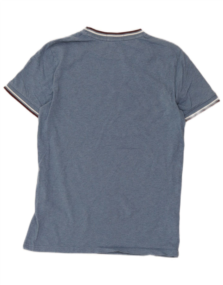 Fred Perry T-Shirt Homme Petit Bleu Coton