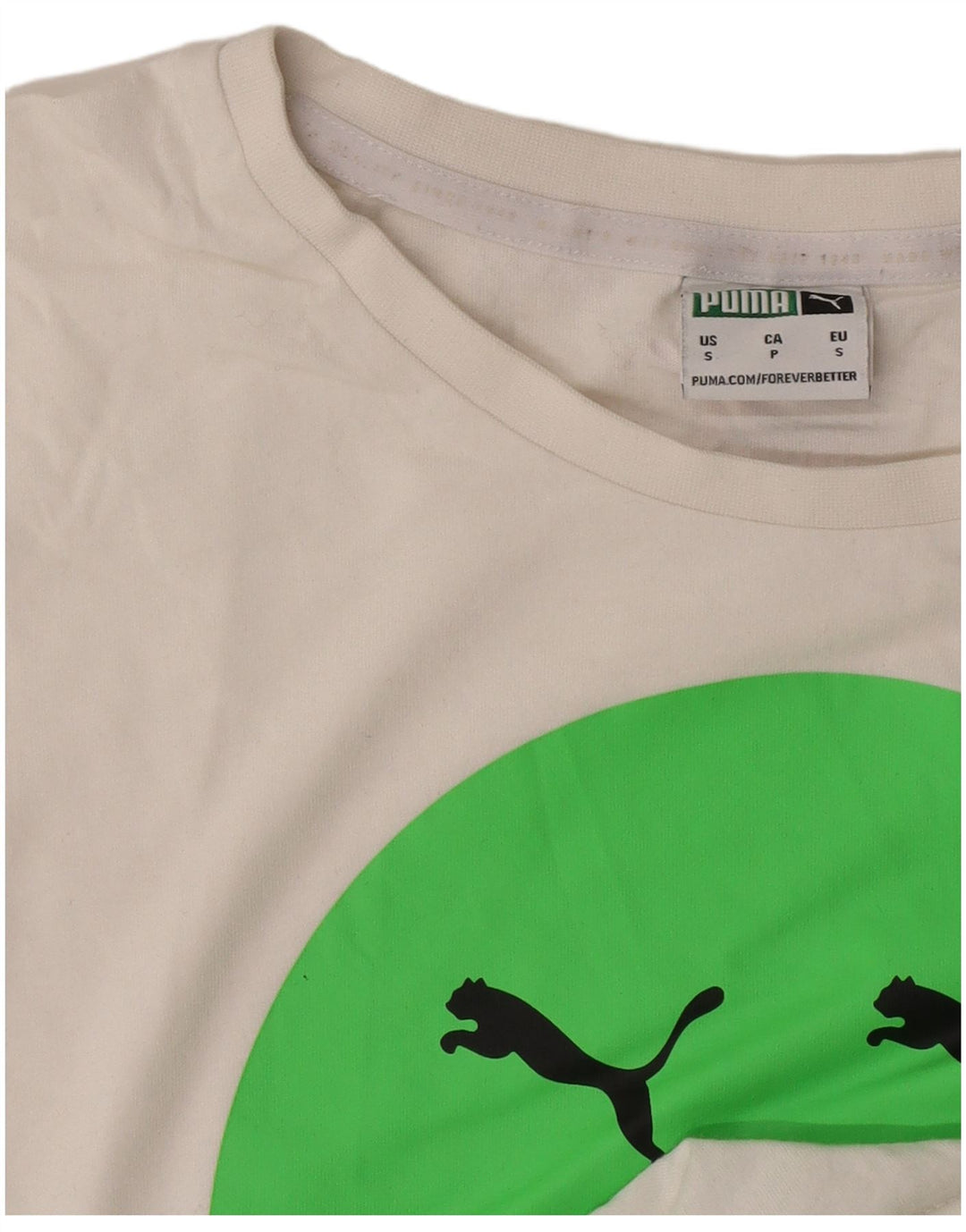 Puma T-Shirt Graphique Homme Petit Blanc