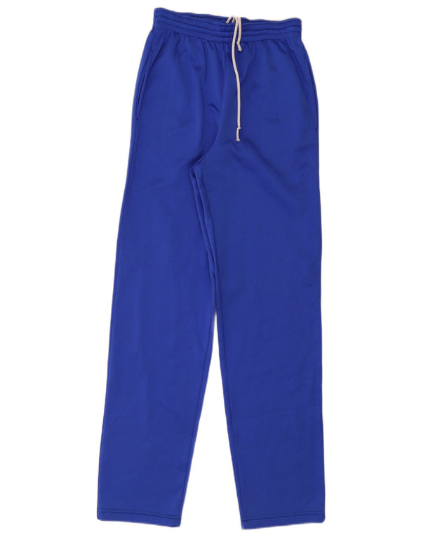 Pantalon de survêtement vintage pour homme en polyamide bleu moyen