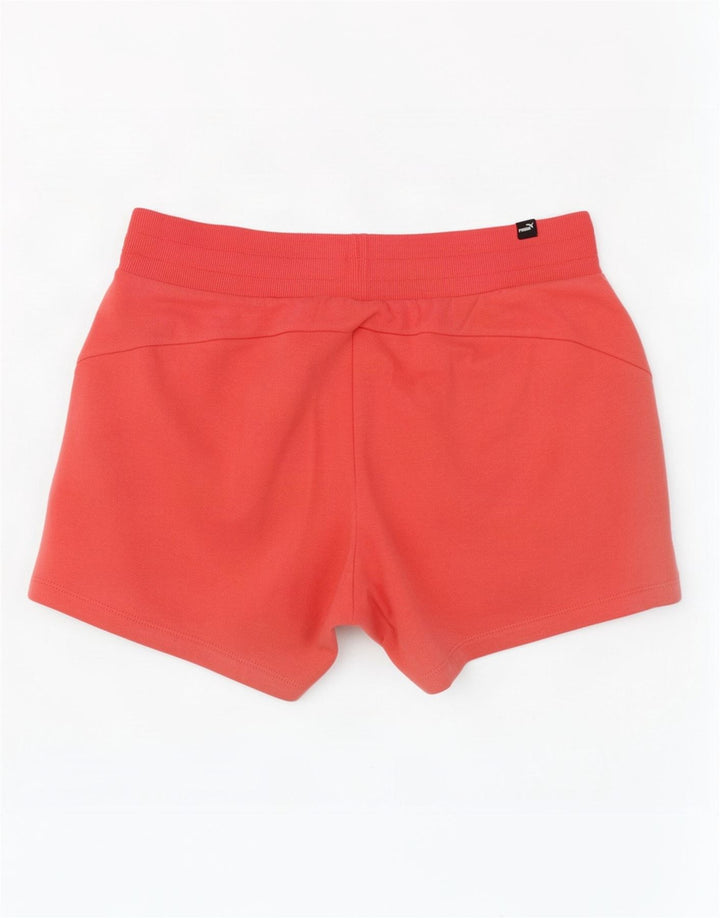Puma Short de sport pour femme UK 14 Rose moyen Coton