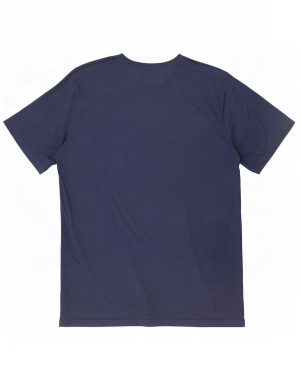 Under Armour Heat Gear Graphic T-Shirt Haut Large Bleu Marine Coton