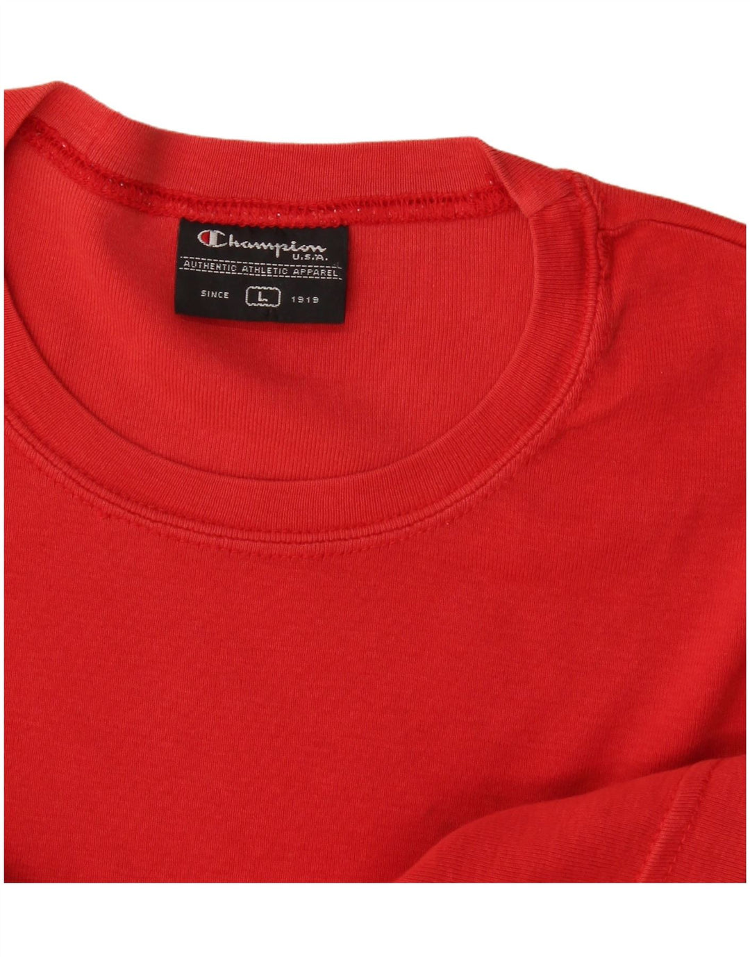 Champion T-Shirt Femme UK 14 Large Rouge