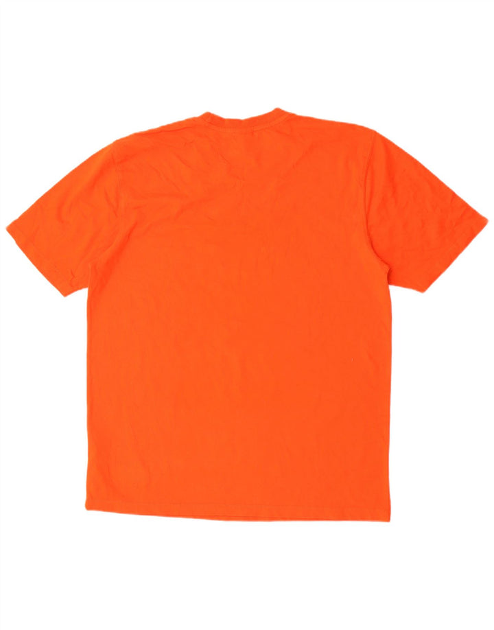 Russell Athletic T-shirt graphique pour homme en coton orange moyen