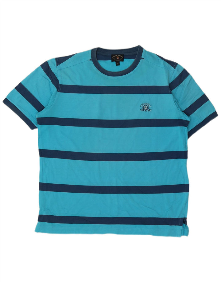 AMERIGO VESPUCCI T-Shirt Homme Bleu Moyen Rayé