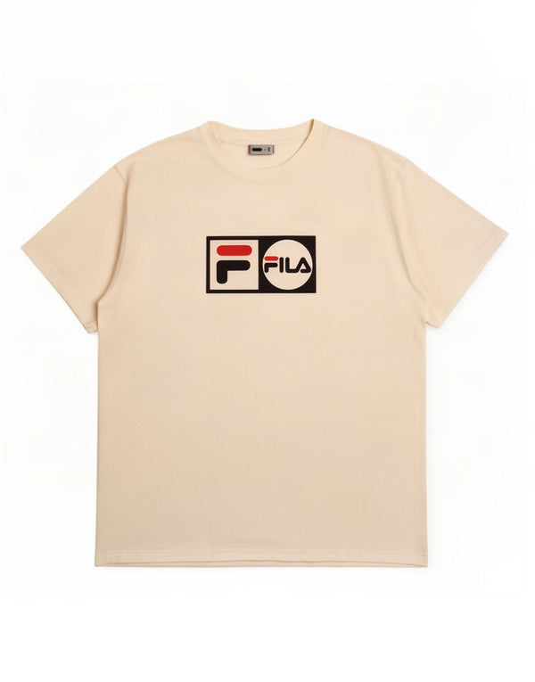 Fila T-Shirt Graphique Homme XL Blanc