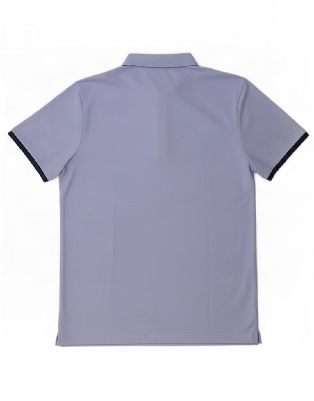 Adidas Polo Homme Rayé Violet Moyen Polyester