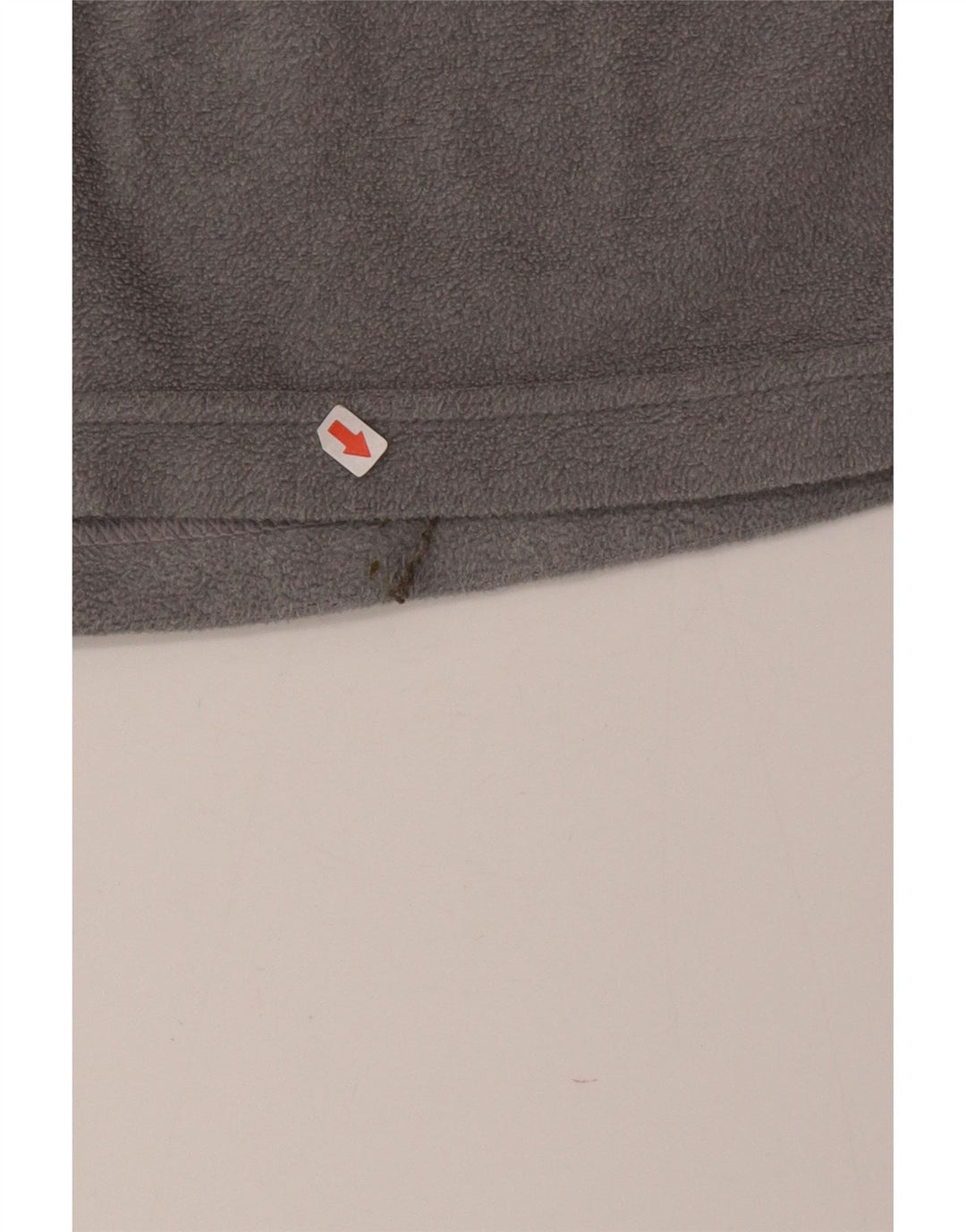 Invicta Pull polaire à col zippé pour homme, grand gris, polyester