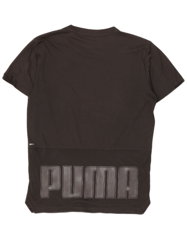 Puma T-Shirt Graphique Homme Petit Noir Polyester Sports