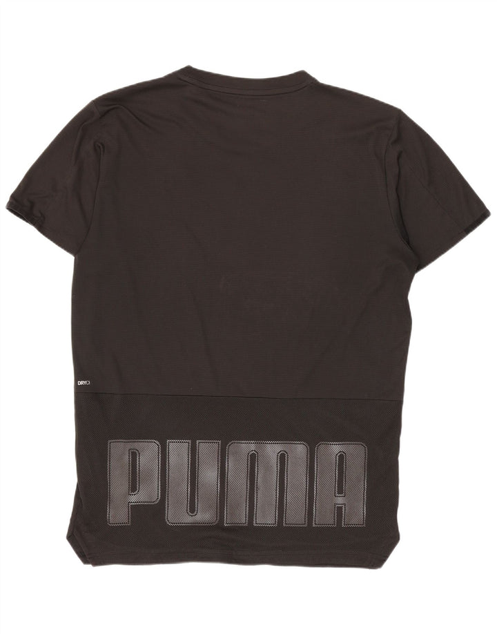 Puma T-Shirt Graphique Homme Petit Noir Polyester Sports