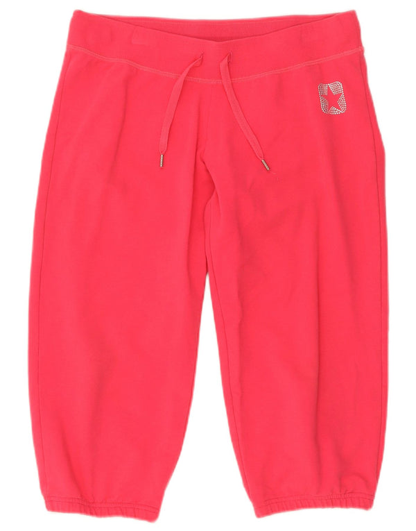 Converse Bermuda Sport Short UK 12 Femme Rose Moyen Coton