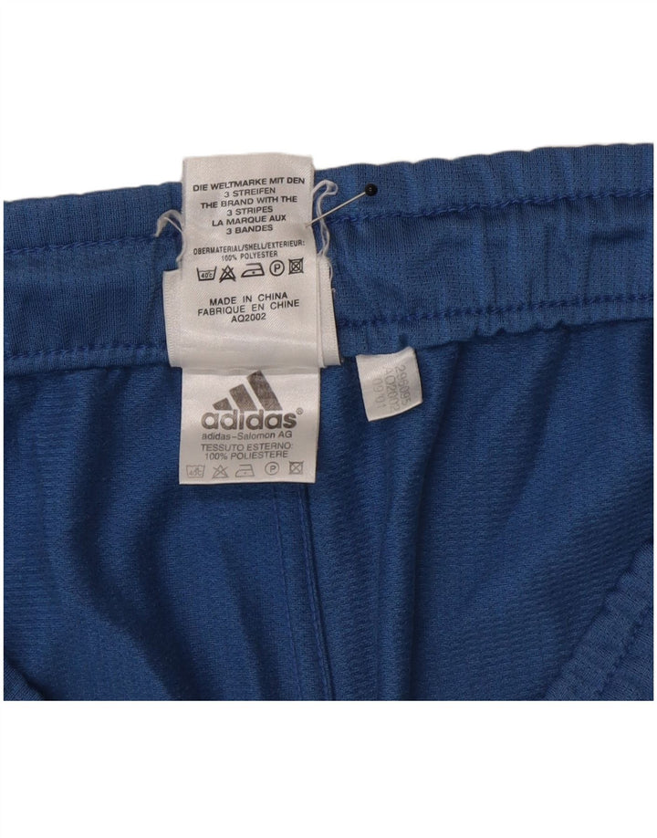 Adidas Short de sport homme bleu moyen polyester
