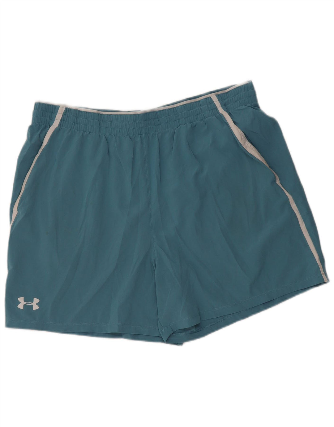 UNDER ARMOUR Short de Sport Homme XL Bleu Colorblock Polyester