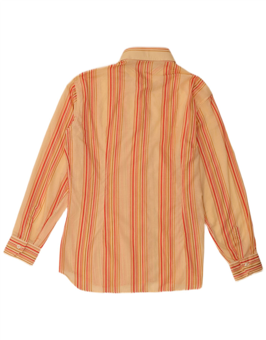 Cassera Chemise Homme Rayé Orange Moyen
