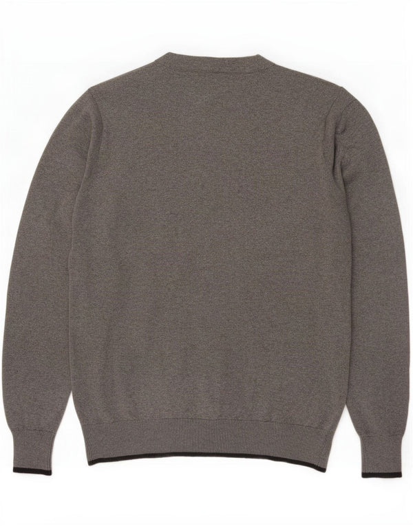 Marks & Spencer Pull Cardigan Blue Harbor Homme Gris Moyen Coton