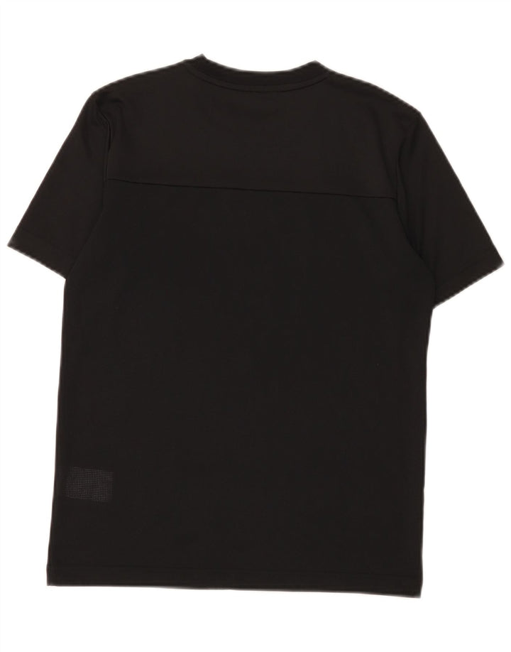Adidas Garçon Climacool Graphic T-Shirt Top 11-12 ans Noir Polyester