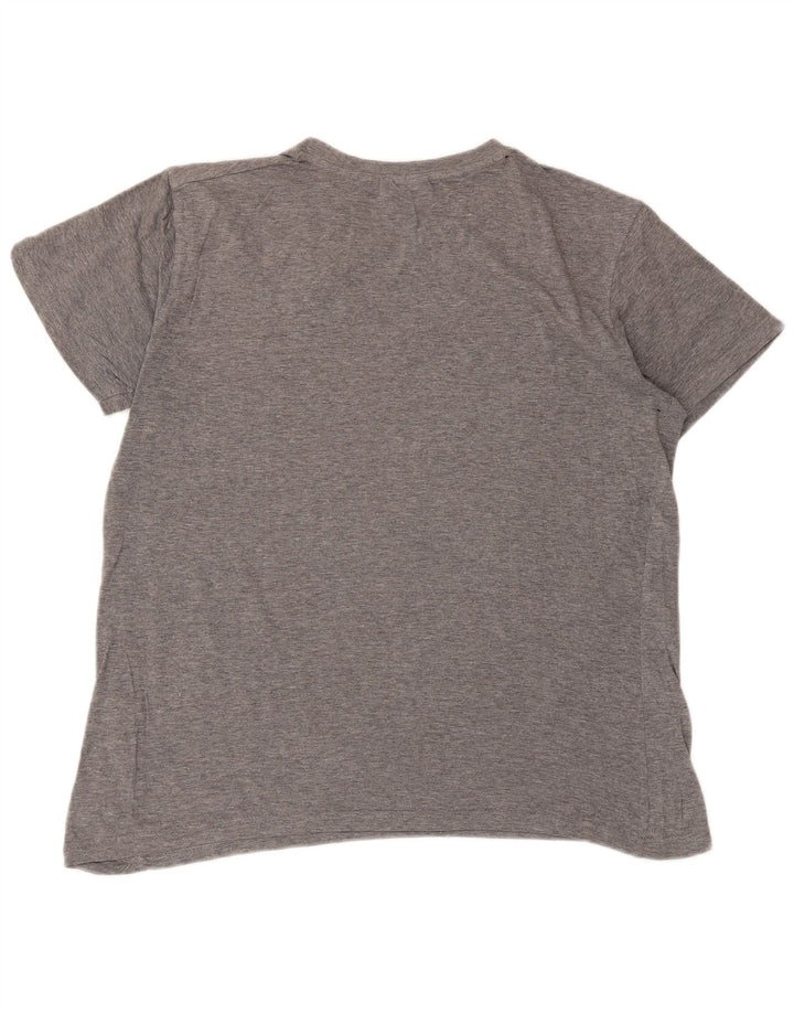 Fila T-Shirt Graphique Homme Gris Moyen Moucheté