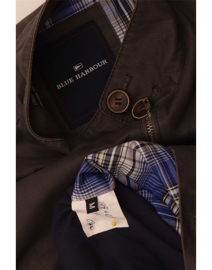 Marks & Spencer Veste Bomber Blue Harbour pour Homme UK 38 Gris Moyen