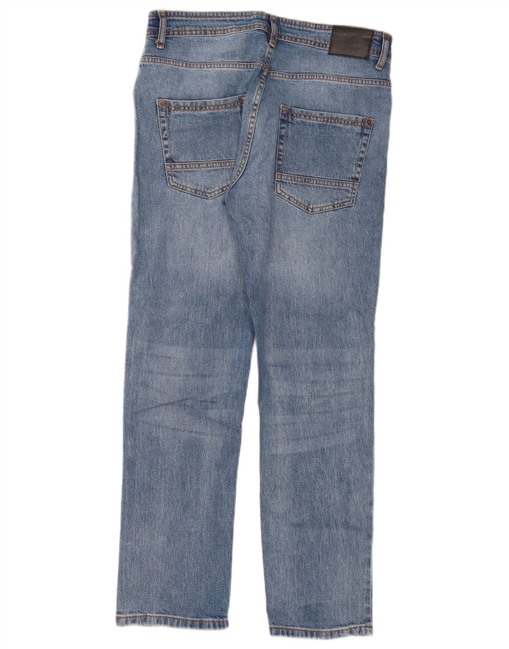 Kangaroo Poo Jean Slim Homme W34 L30 Bleu Coton