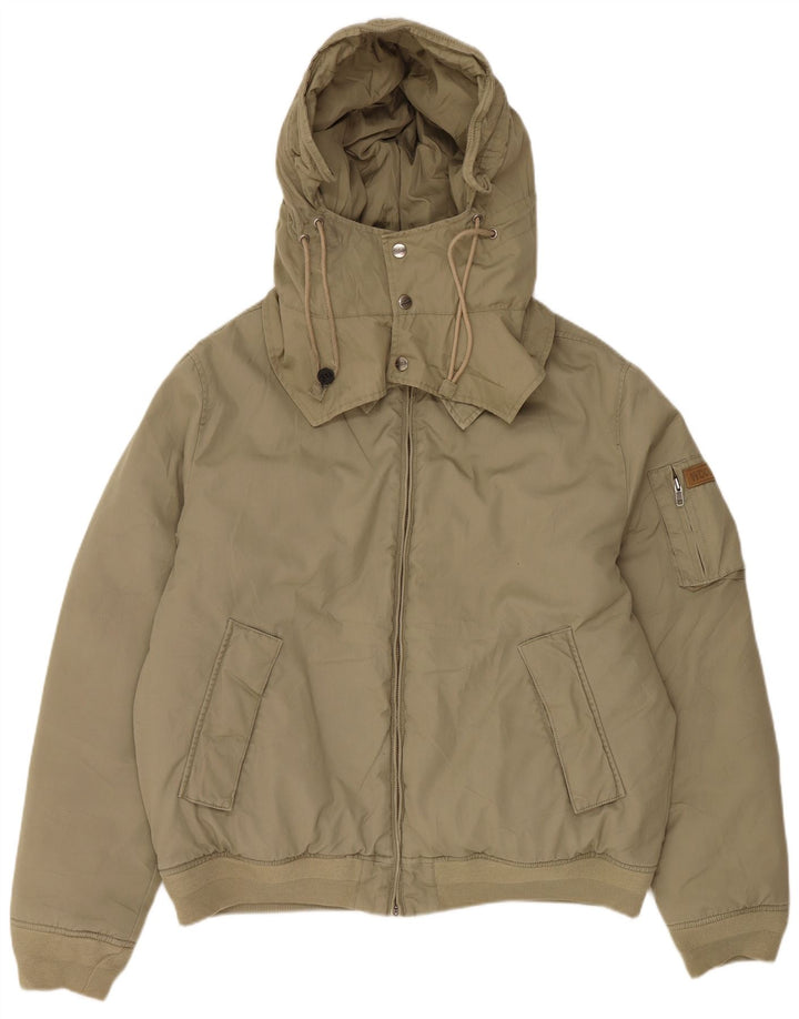 Woolrich Veste matelassée à capuche pour homme UK 42 XL Kaki