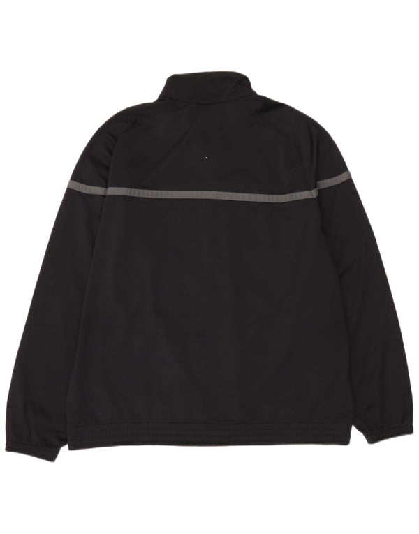 Nike Veste de survêtement pour homme UK 46/48 XL Noir Colorblock Polyester