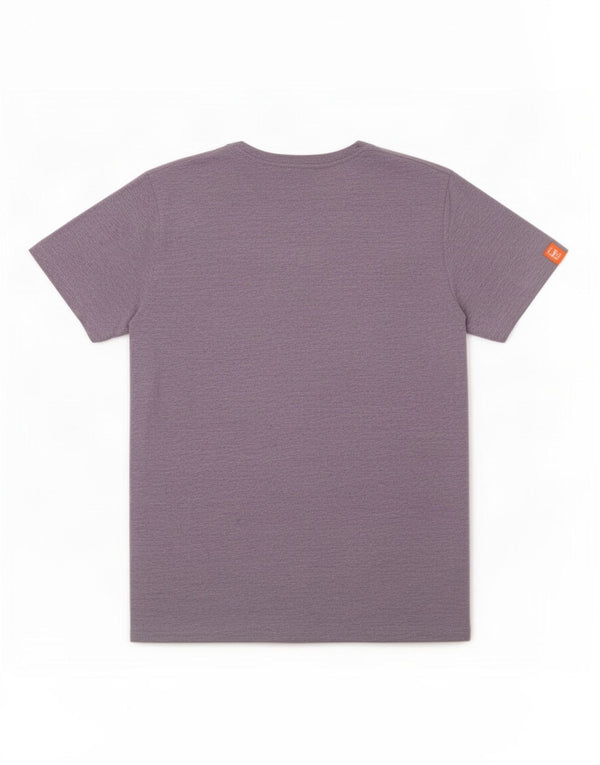 Superdry T-Shirt Top XL Violet Moucheté Coton Homme