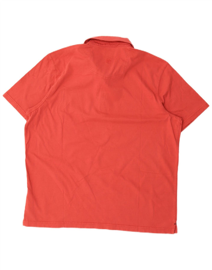 Polo Homme Fat Face 2XL Rouge Coton