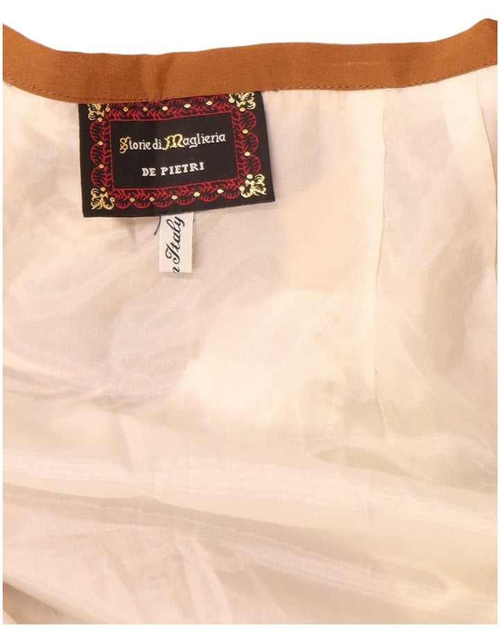 DE PIETRI Jupe Portefeuille Femme W26 Petit Floral Multicolore